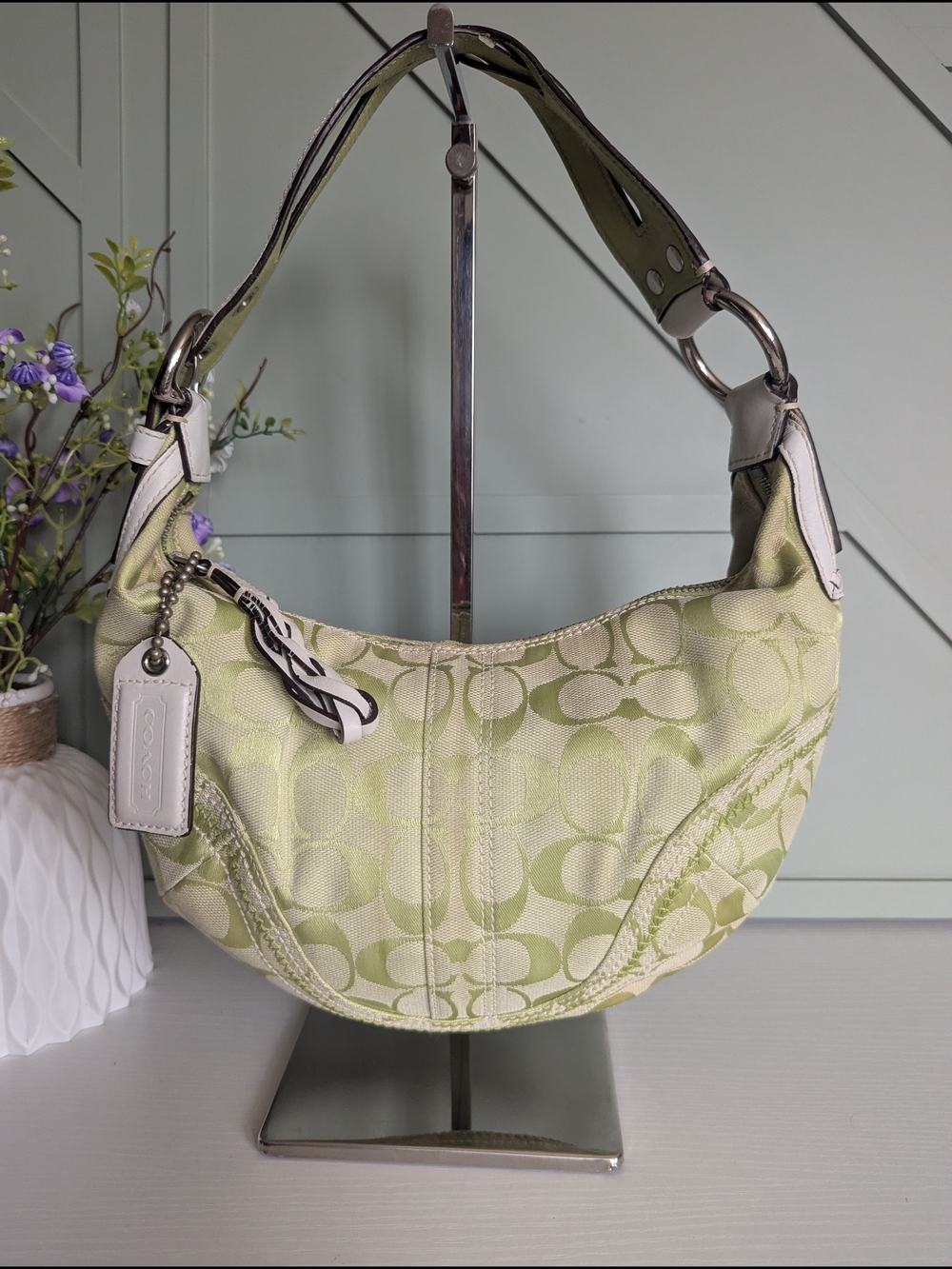 Coach Soho Signature SmallHobo bag from the Y2K era